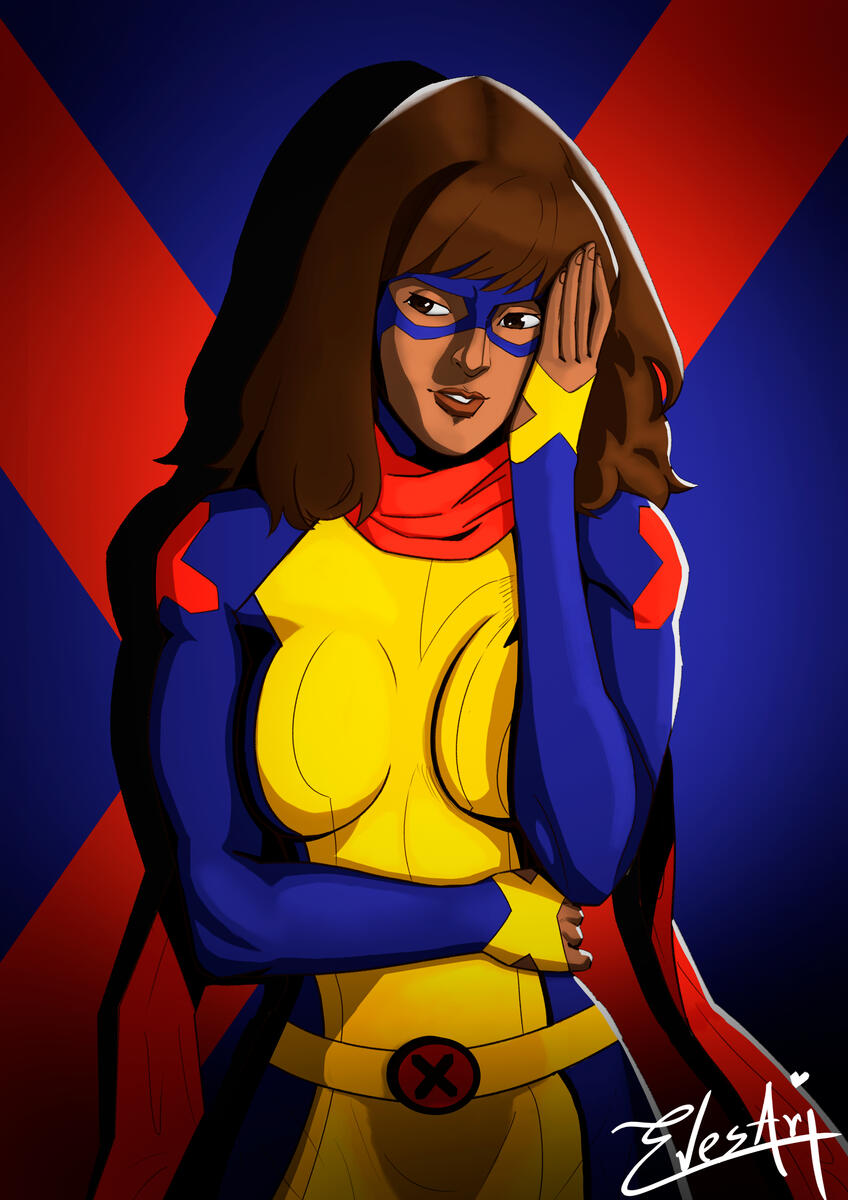 Xsuit Ms. Marvel, Marvel Comics Xsuit Ms. Marvel, Marvel Comics